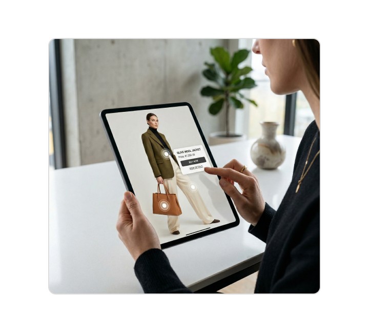 Use to drag & drop: total control over the presentation