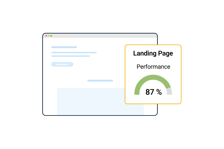 Utilize para analise o desempenho de cada página